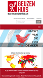 Mobile Screenshot of geuzenhuis.be